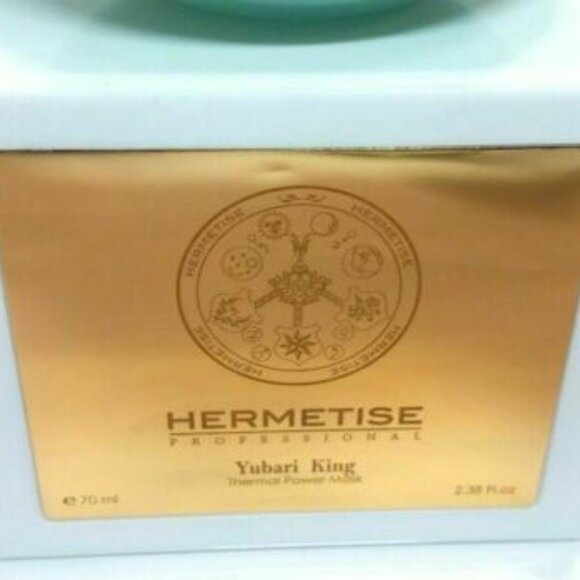 HERMETISE YUBARI KING THERMAL POWER MASK- 2.36 fl oz / 70 ml - BRAND NEW- SEALED - Picture 2 of 5